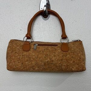 NWOT Primeware Elegant Tan Cork Insulated Bag. SzOS